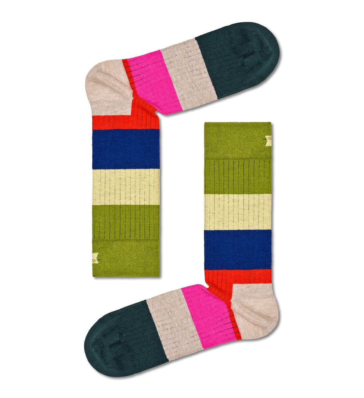 happy socks calze CHUNKY STRIPE SOCK