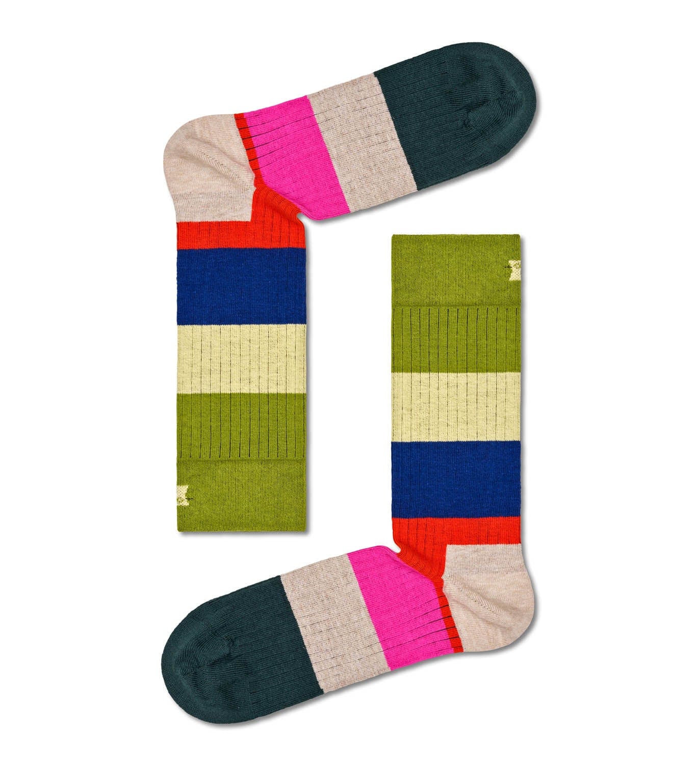 happy socks calze CHUNKY STRIPE SOCK
