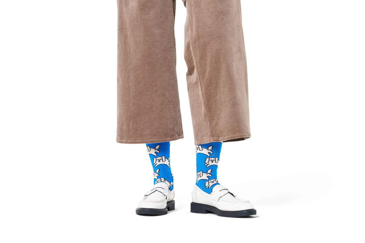 happy socks calze Cloud Dog Sock