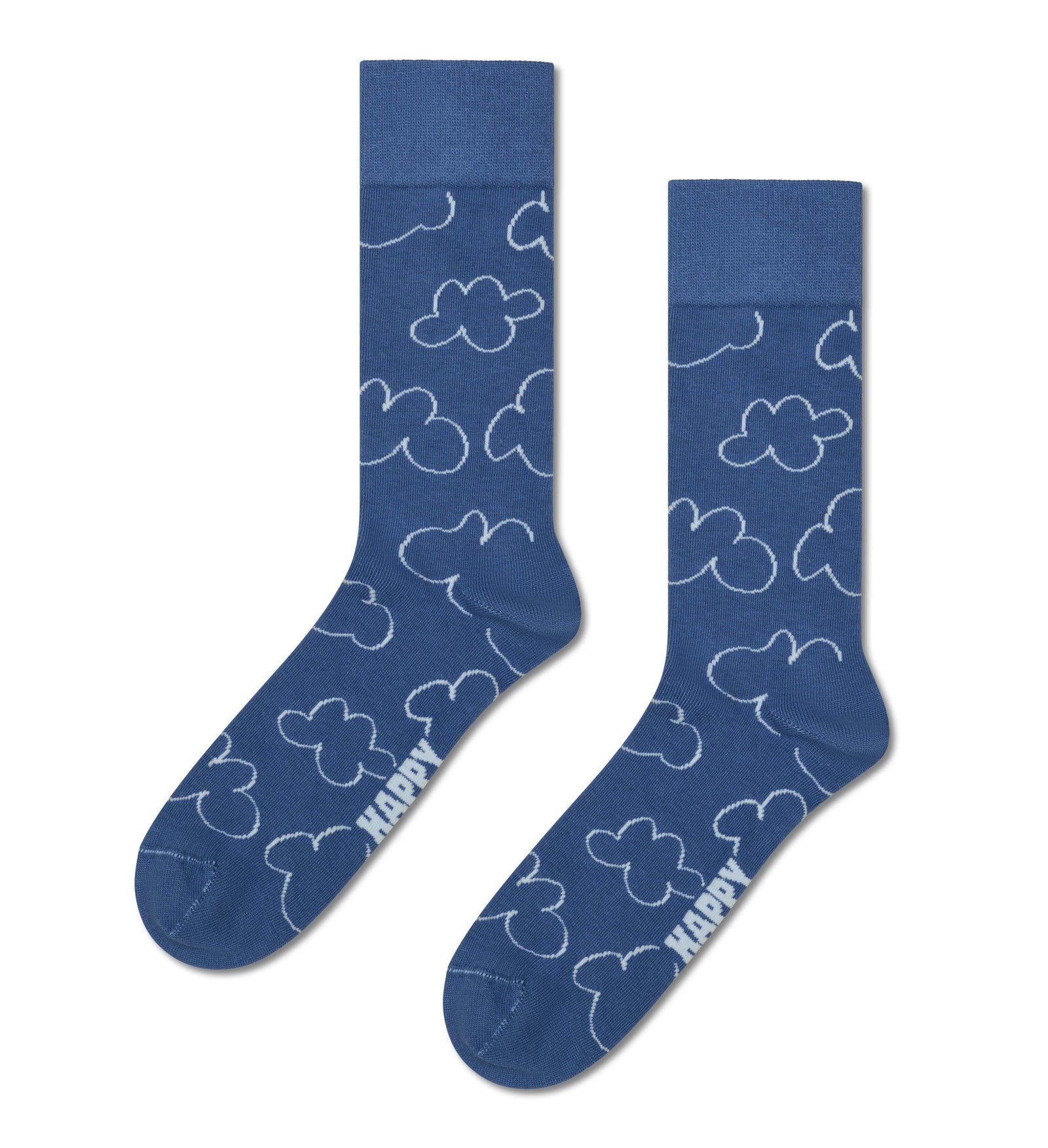 happy socks calze Cloudy Plant Dye Sock