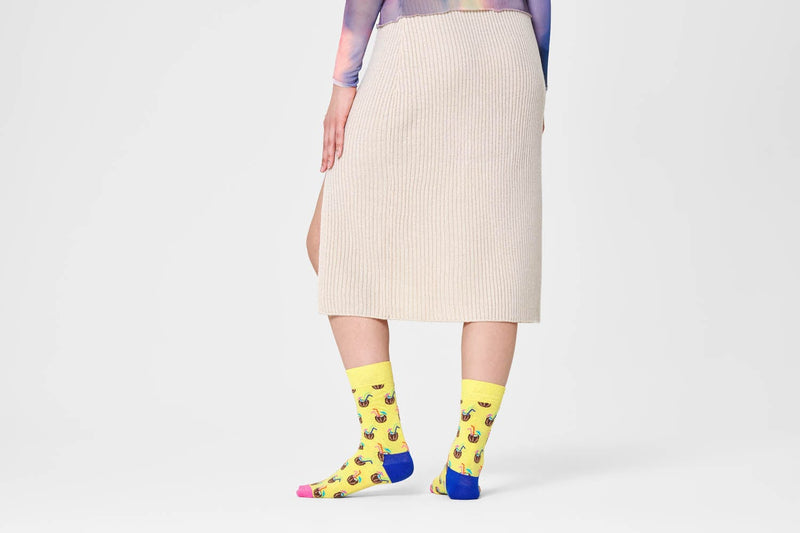 happy socks calze COCUNUT COCKTAIL SOCK