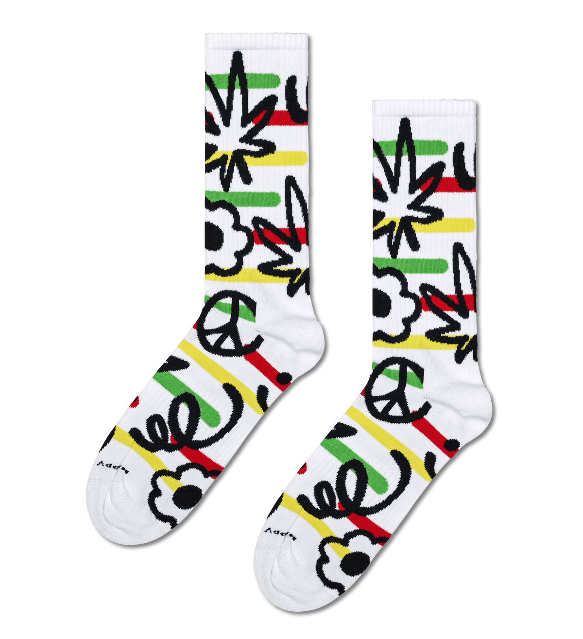 happy socks calze DOODLE SNEAKER SOCK