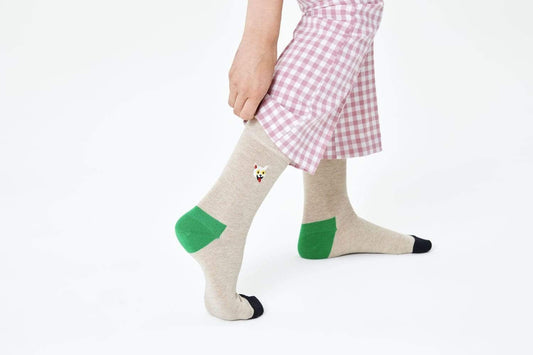 happy socks Embroidery Cat Sock 1700 foto 3