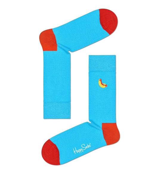 happy socks Embroidery Hot Dog Sock 6700 foto 3