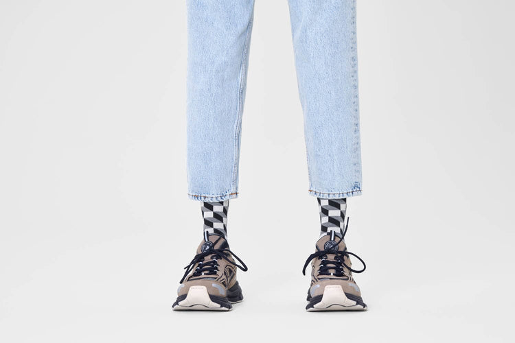 calze happy socks FILLED OPTIC SOCK