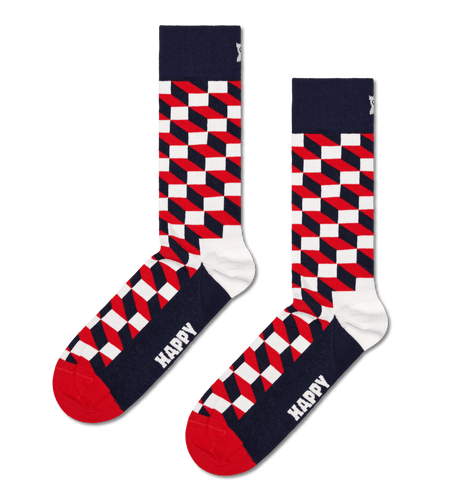 calze happy socks FILLED OPTIC SOCK