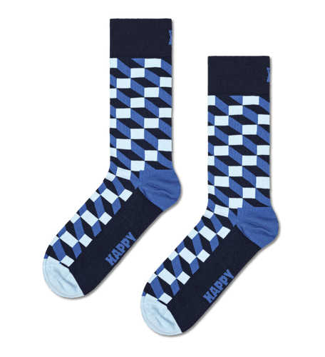 calze happy socks FILLED OPTIC SOCK