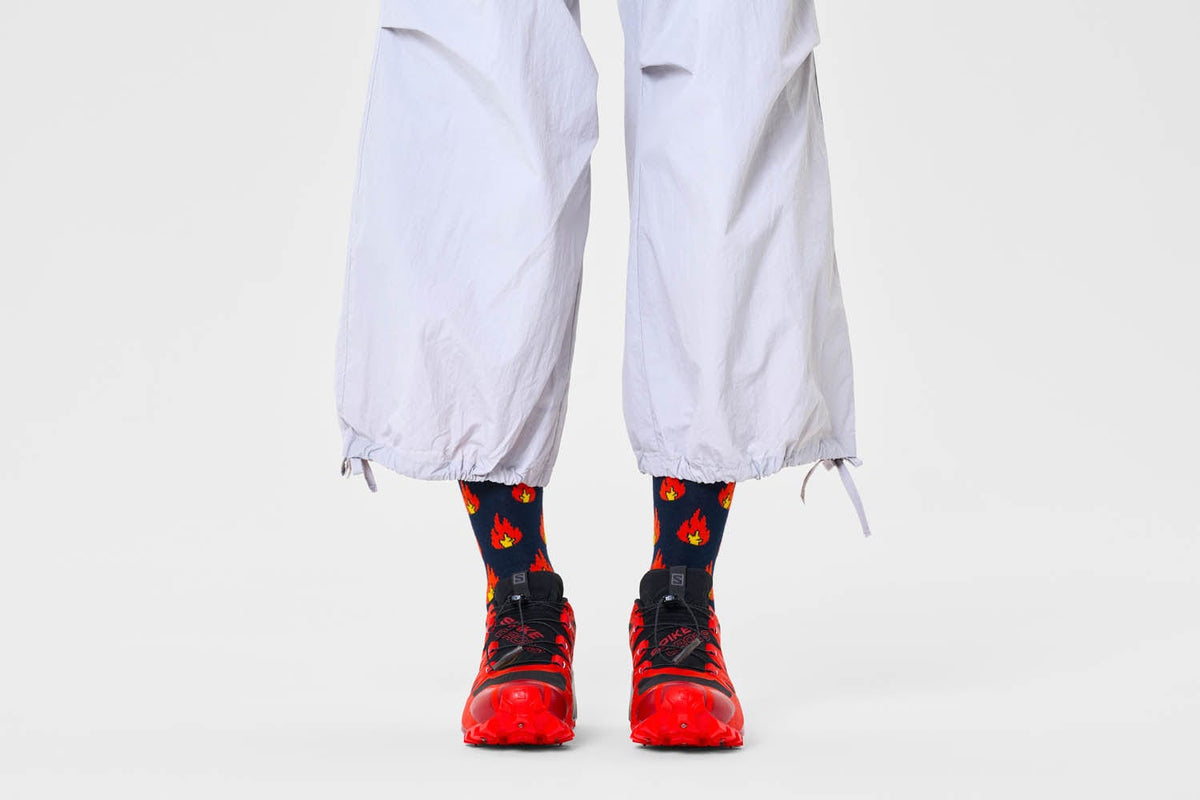 happy socks calze FLAMES SOCK
