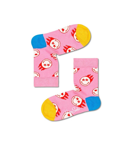 calze happy socks FLAMING SMILEYWORLD SOCK