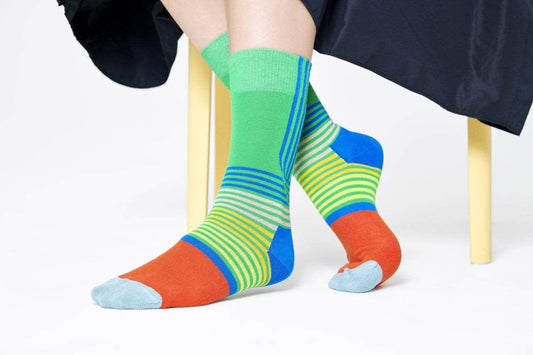happy socks Folded Stripe Sock 7300 foto 2