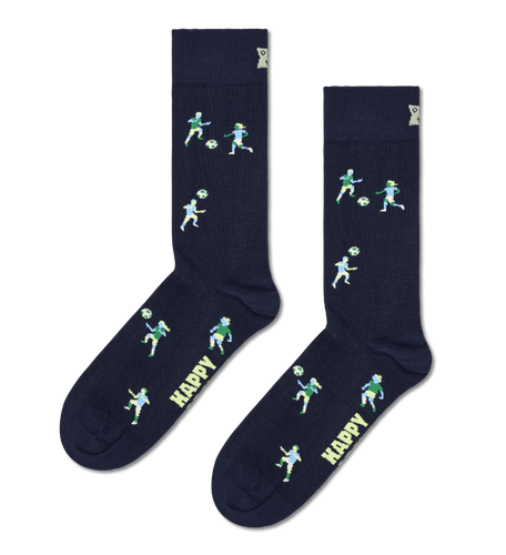 calze happy socks FOOTBALL SOCK NAVY