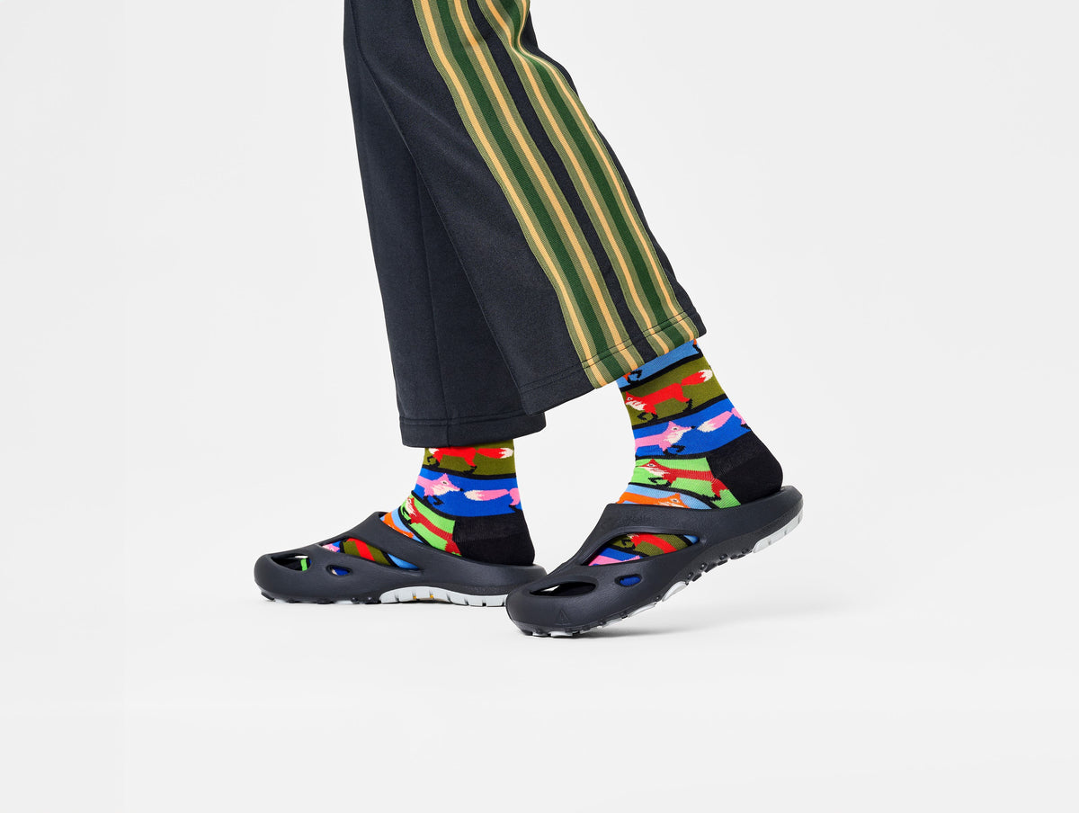 happy socks calze Fox Stripe Sock