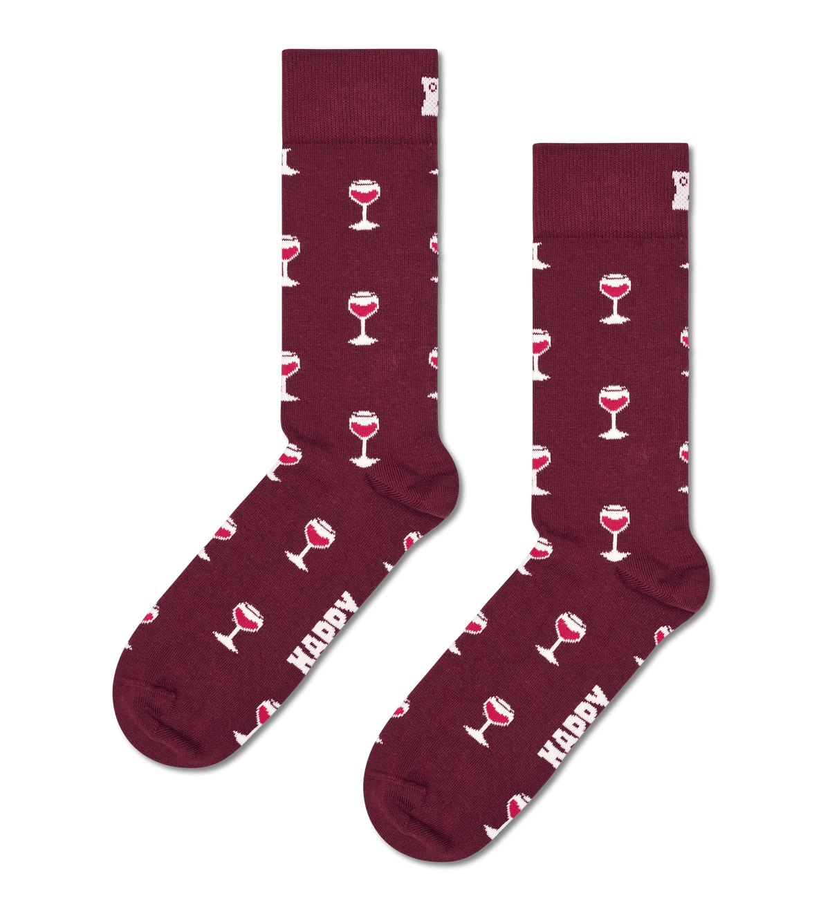 happy socks calze Glass Of Wine Sock