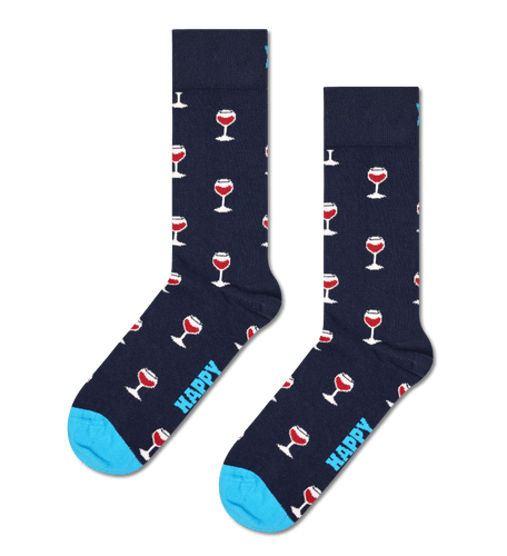 calze happy socks GLASS OF WINE SOCK