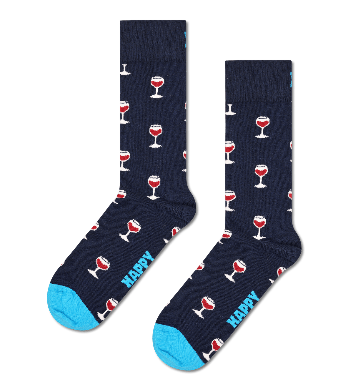 happy socks calze Glass Of Wine Sock