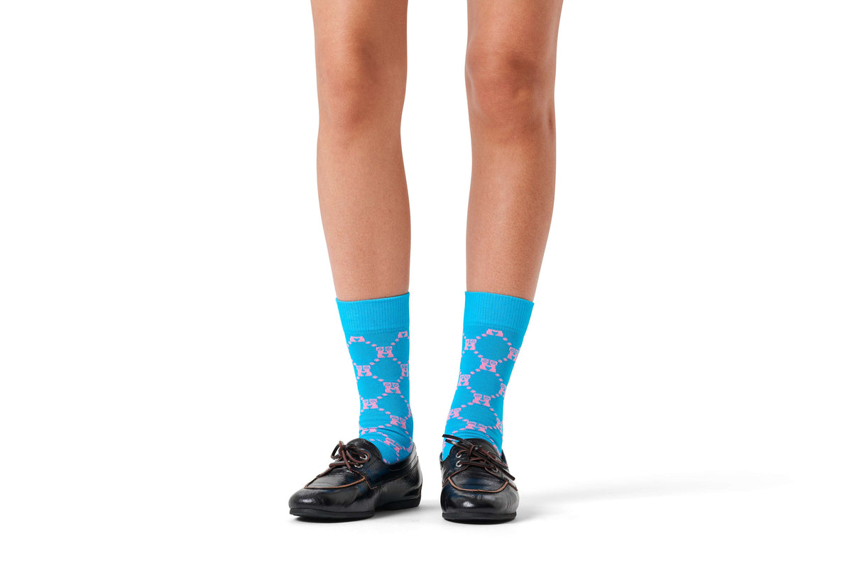 happy socks calze H Monogram Sock