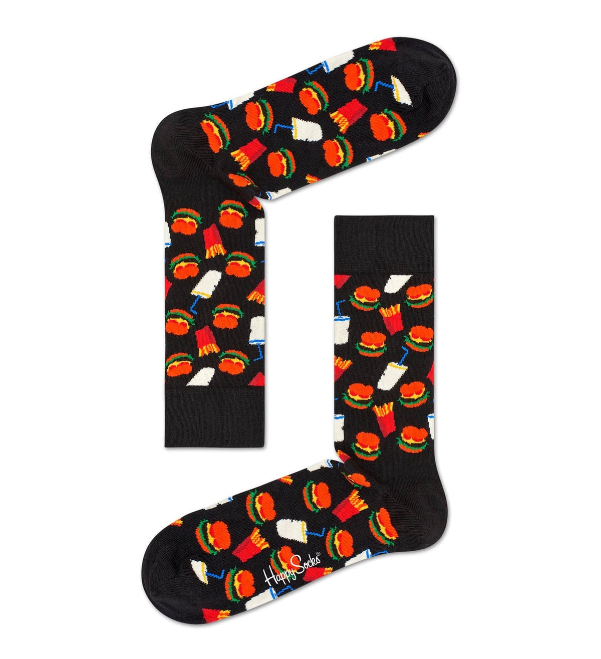 happy socks calze HAMBURGER SOCK