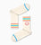calze happy socks HAPPY STRIPED 3 4 CREW SOCK