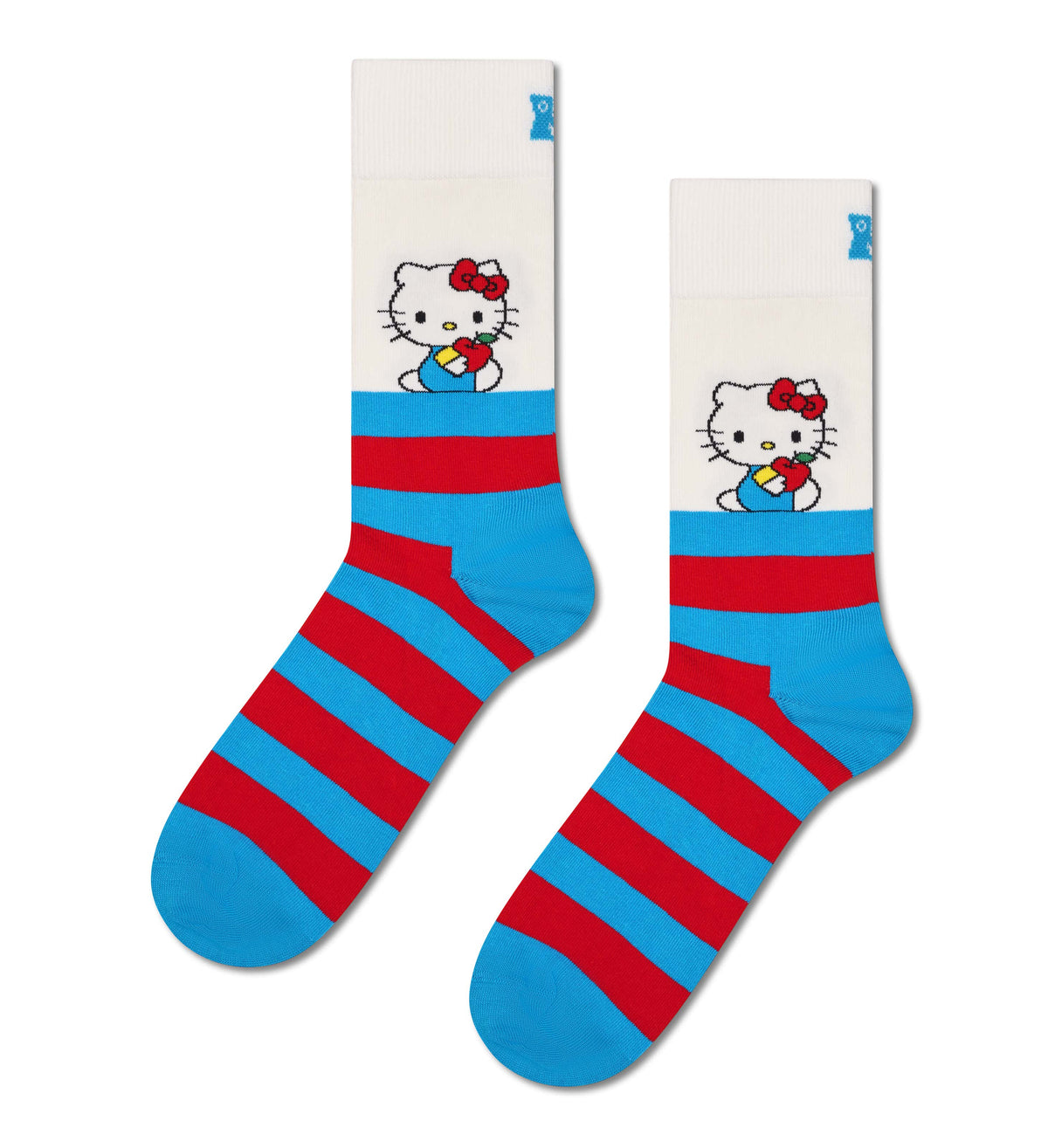 happy socks calze Hello Kitty Stripes Sock
