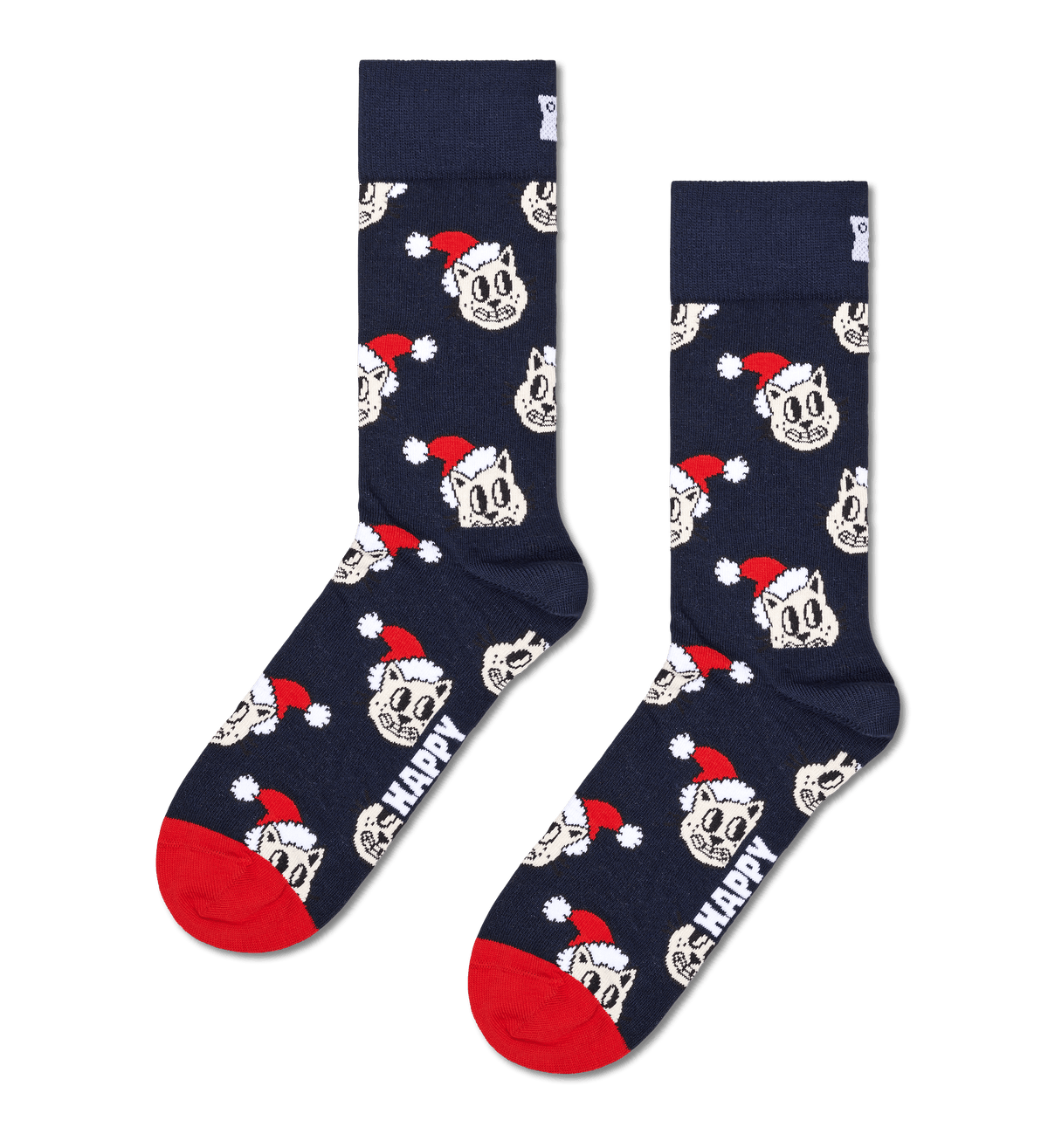 happy socks calze Holiday Cat Sock