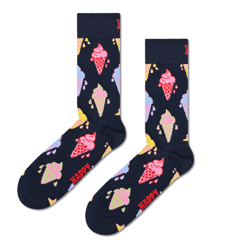 calze happy socks ICE CREAM SOCK NAVY