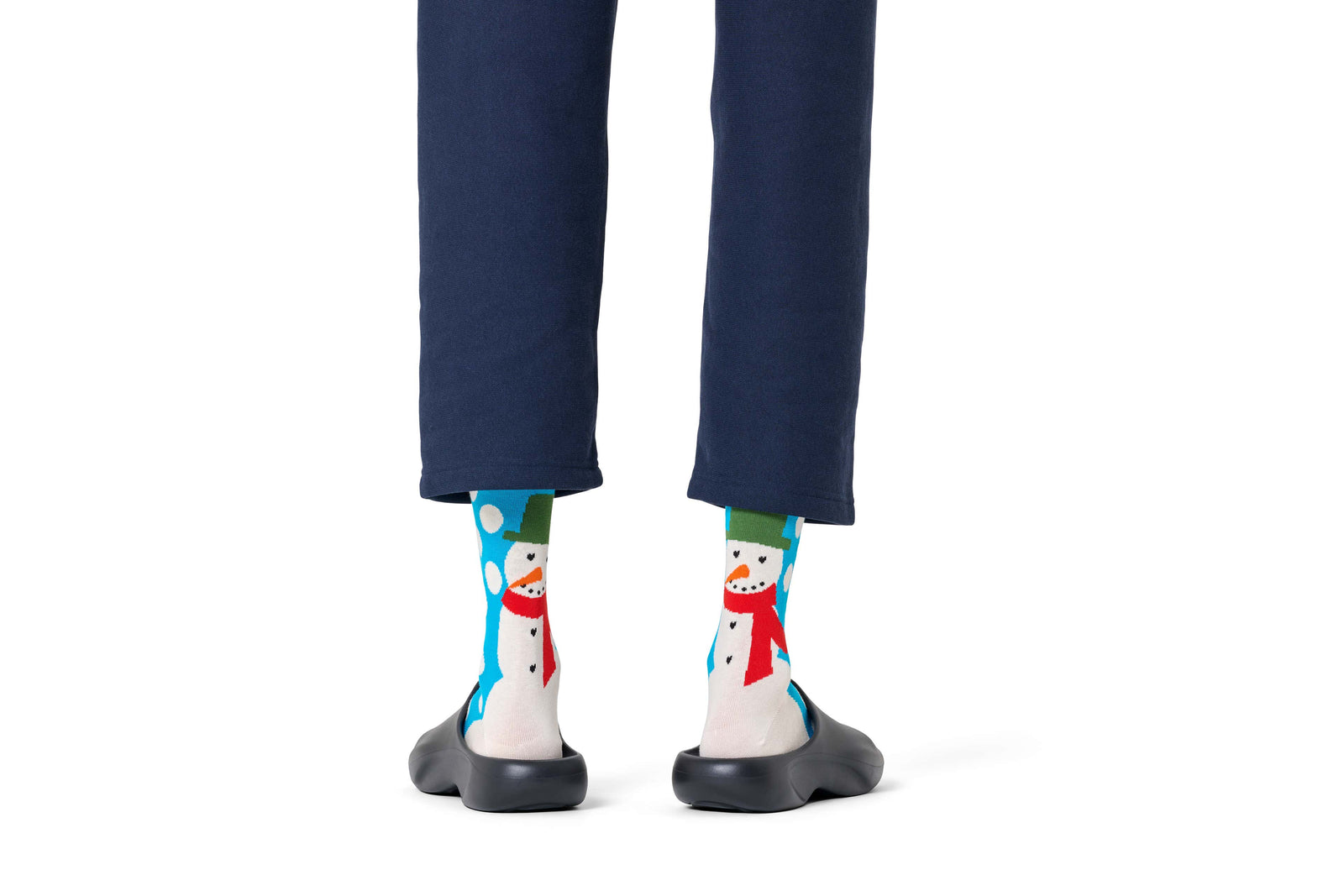 happy socks calze Jumbo Snowman Sock