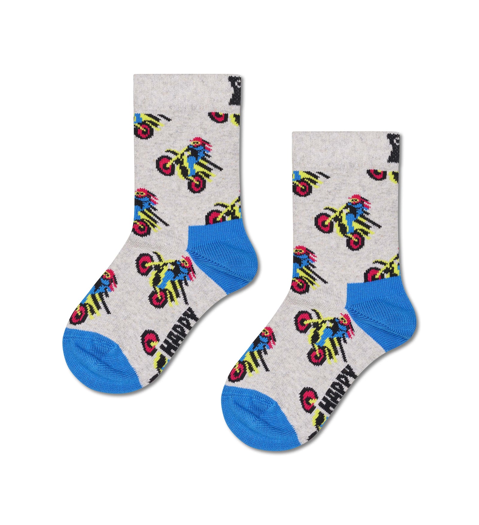 happy socks calze Kids 2 Pack Car Socks