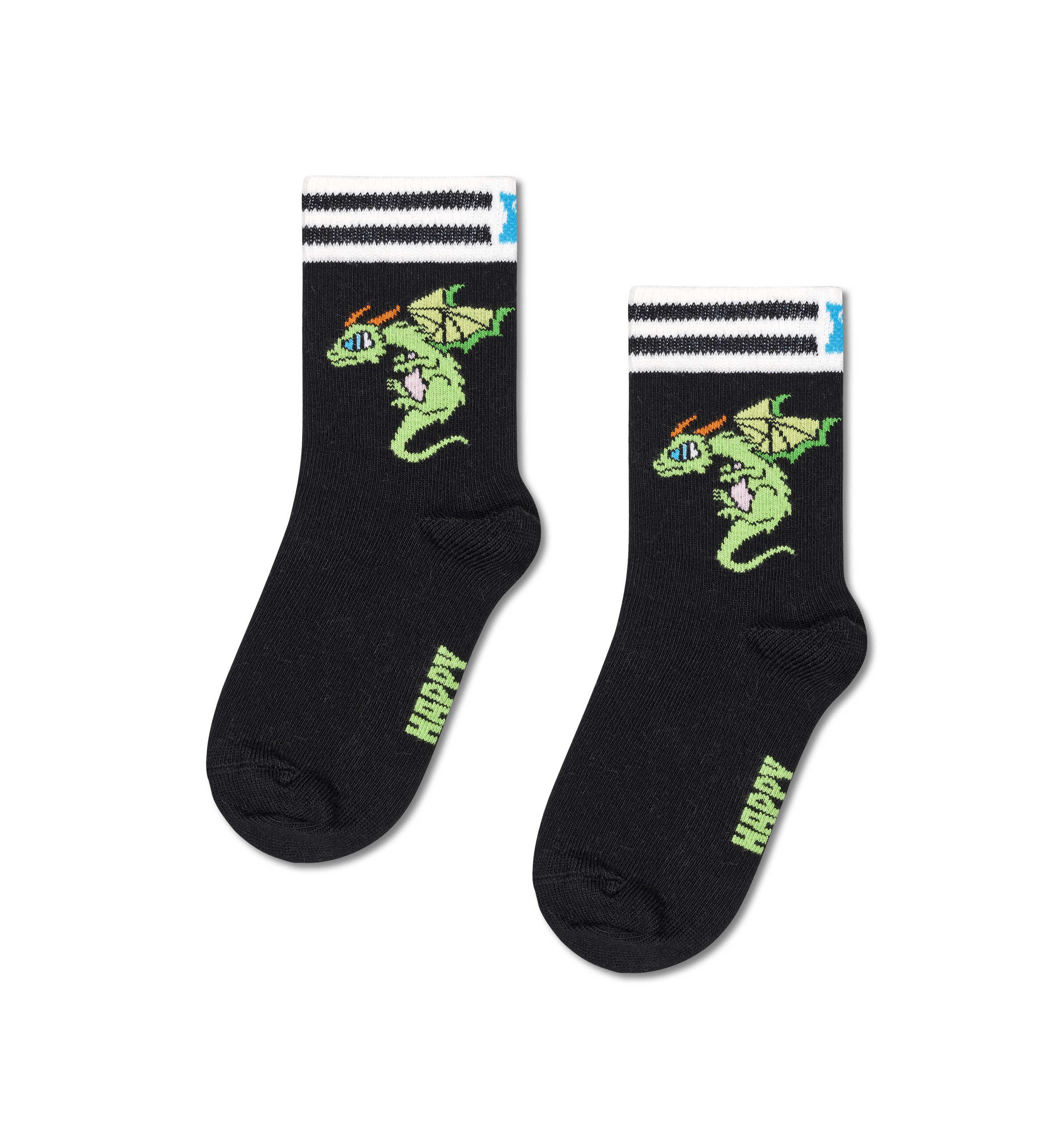 Happy Socks Kids Calzini Unisex Bambini E Ragazzi – Colorful Friends, Cotone Biologico, Antiscivolo, Confezione Regalo