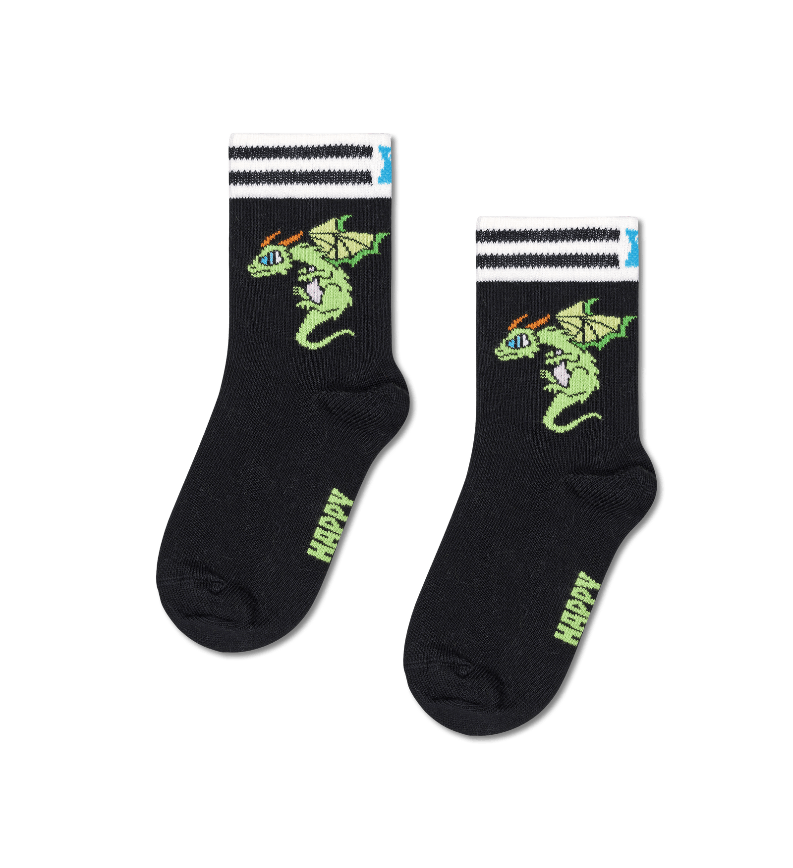 happy socks calze Kids 2 Pack Dragon Socks