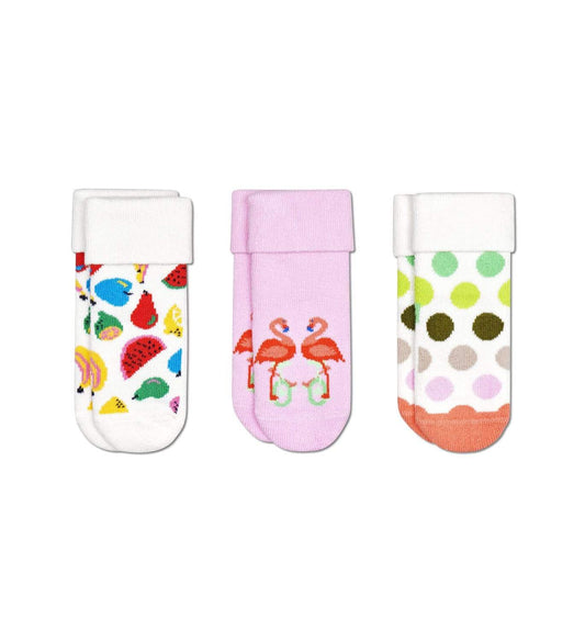 happy socks Kids Flamingo & Fruits Socks Gift Set 3300 foto 2