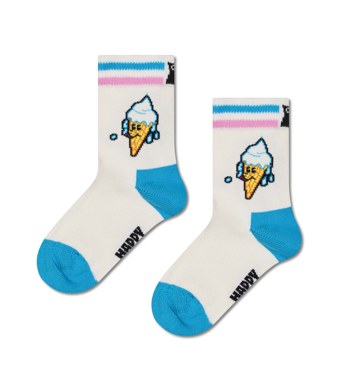 happy socks calze Kids Happy Ice Cream Sock