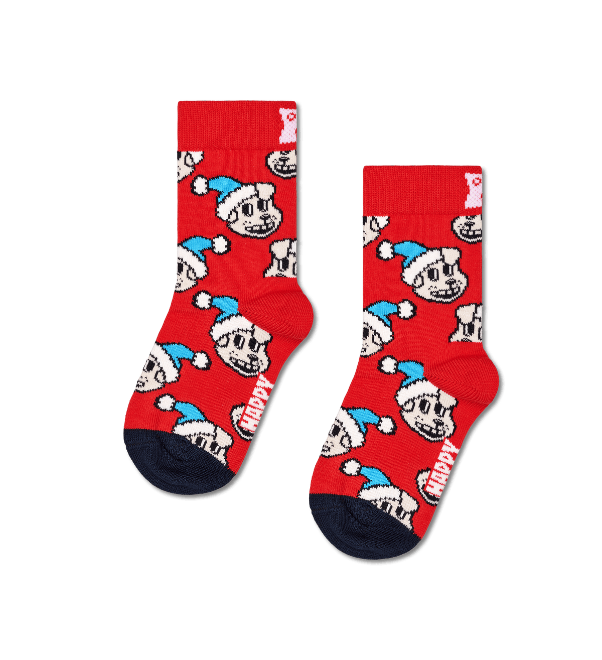 happy socks calze Kids Holiday Doggo Sock