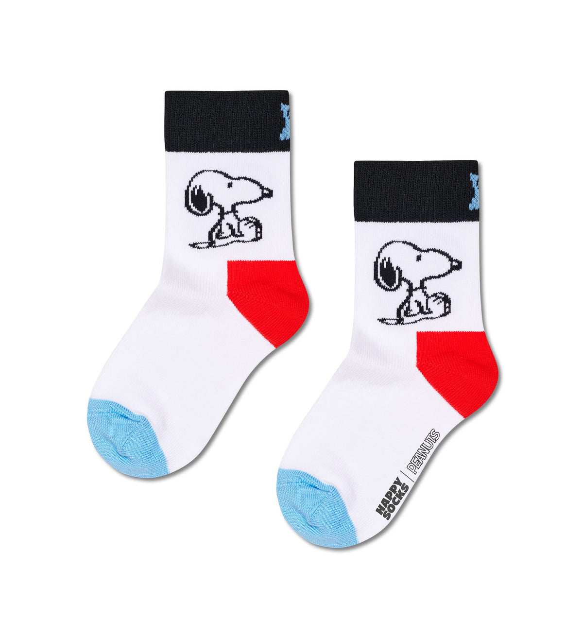 happy socks calze Kids Peanuts Sitting Snoopy Sock