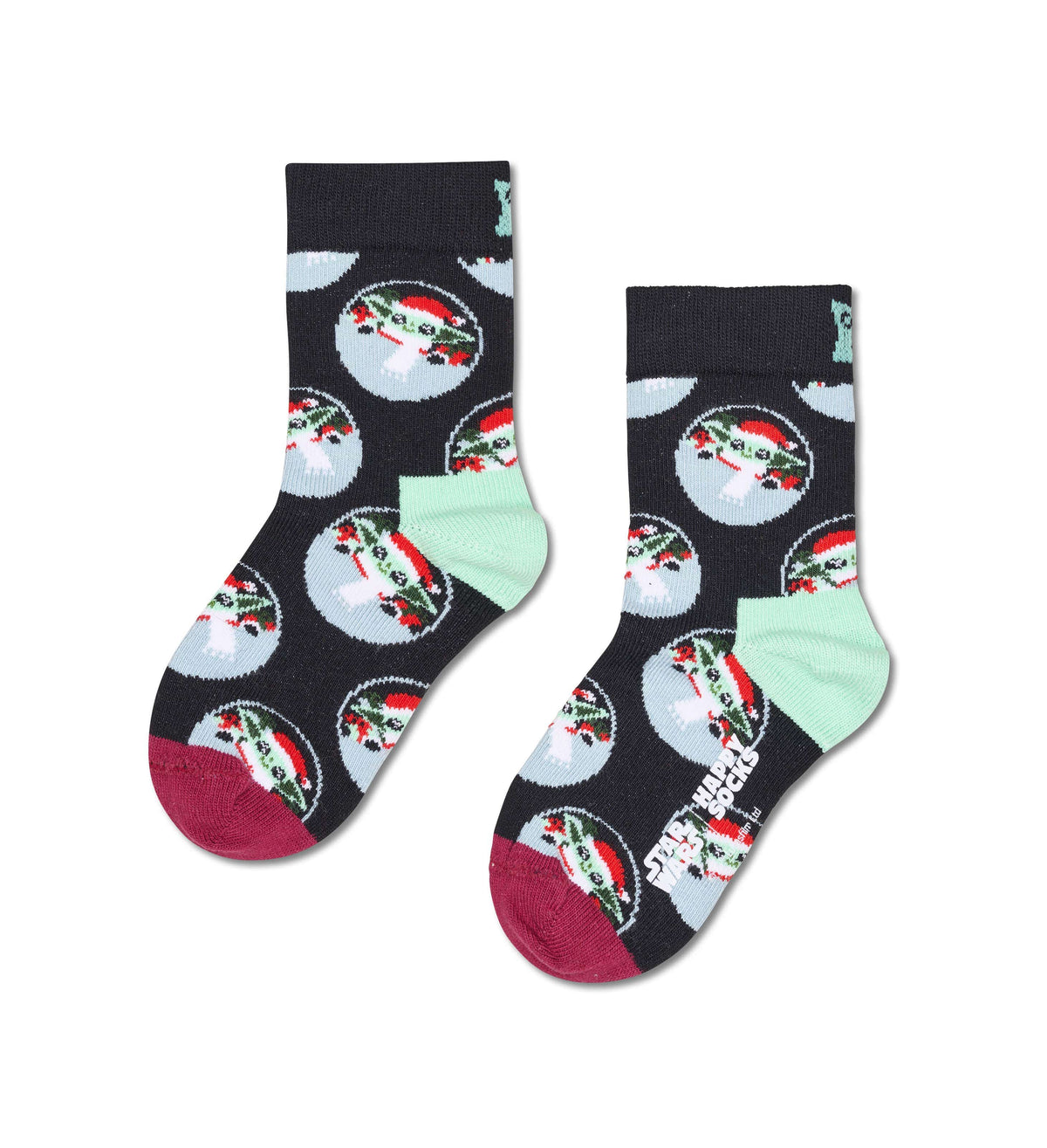 happy socks calze Kids Star Wars Mando S Little Helper Sock