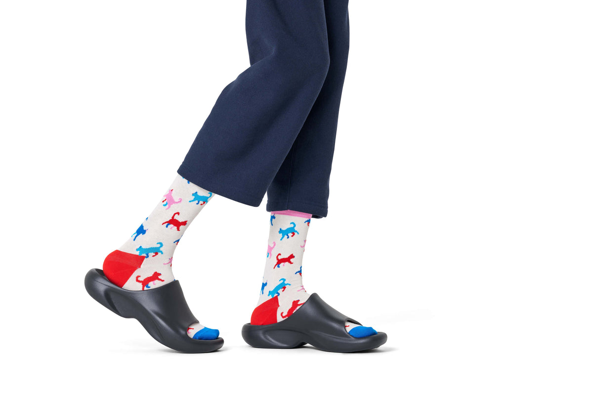 happy socks calze Kitten Love Sock