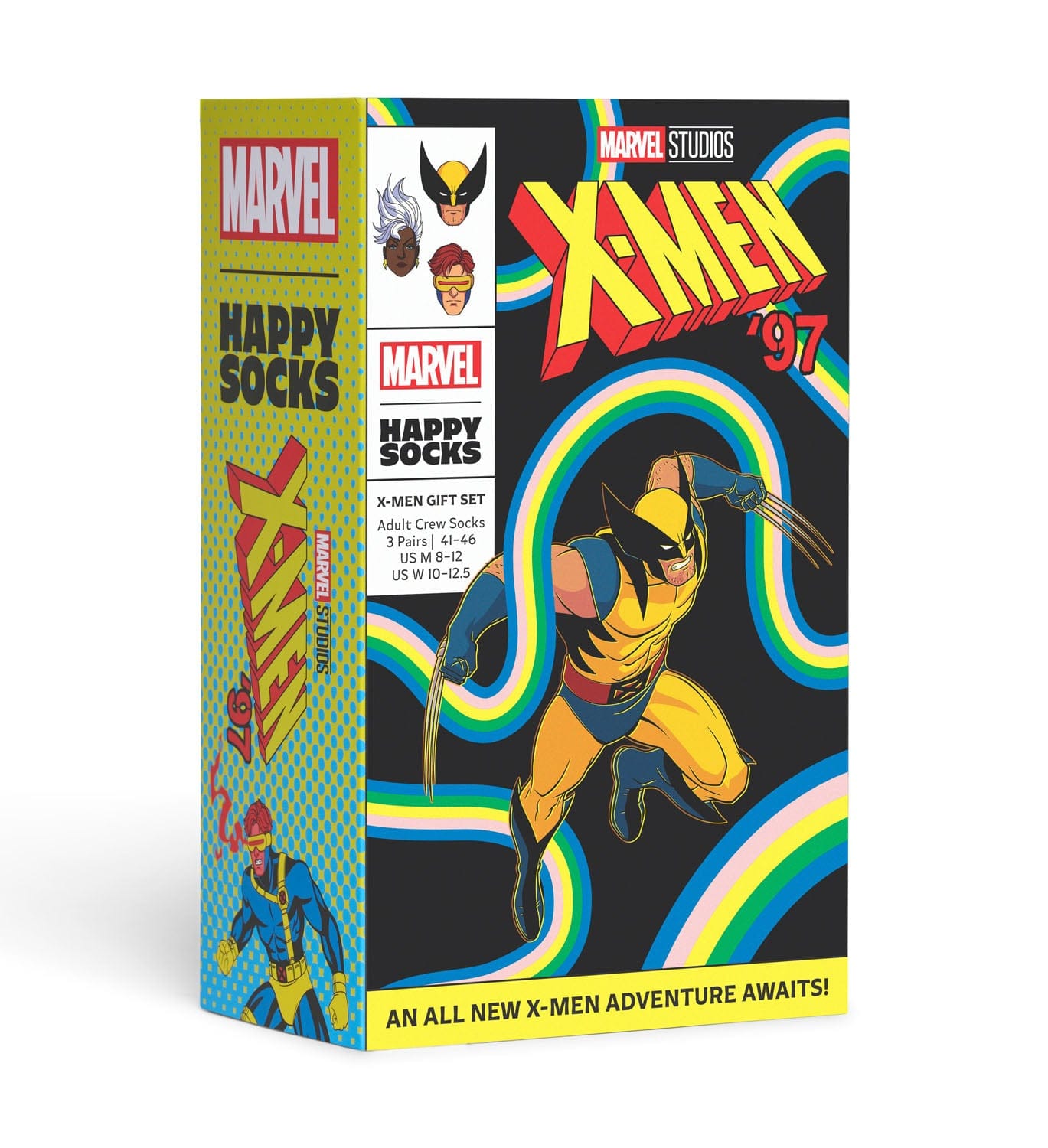 happy socks calze MARVEL™ 3-Pack Gift Set