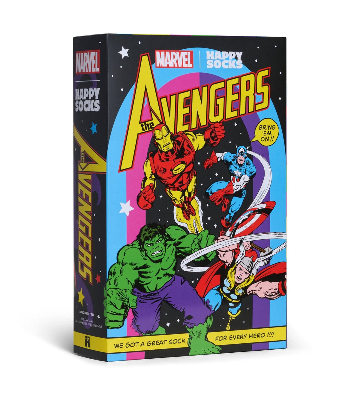 happy socks calze Marvel Avengers 6 Pack Gift Set