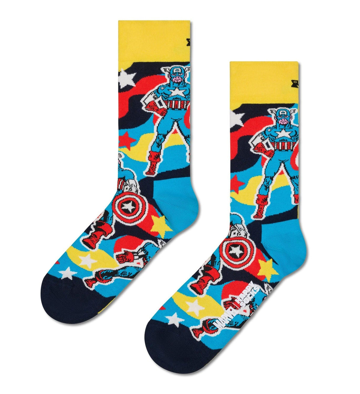 happy socks calze Marvel Captain America Sock