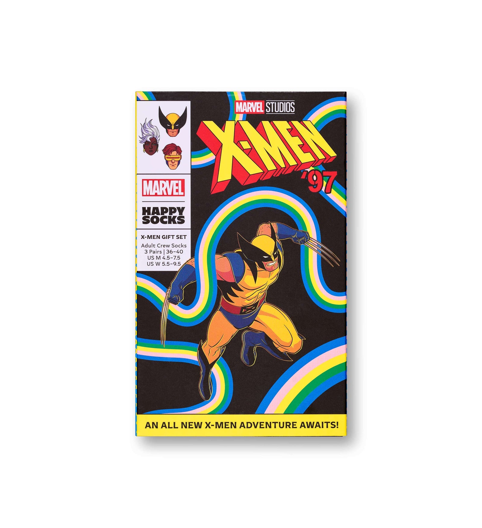 happy socks calze Marvel Collector S 9 Pack Gift Set
