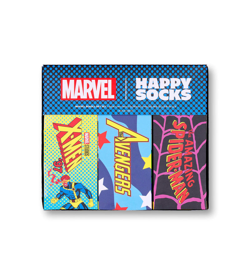 happy socks calze Marvel Collector S 9 Pack Gift Set