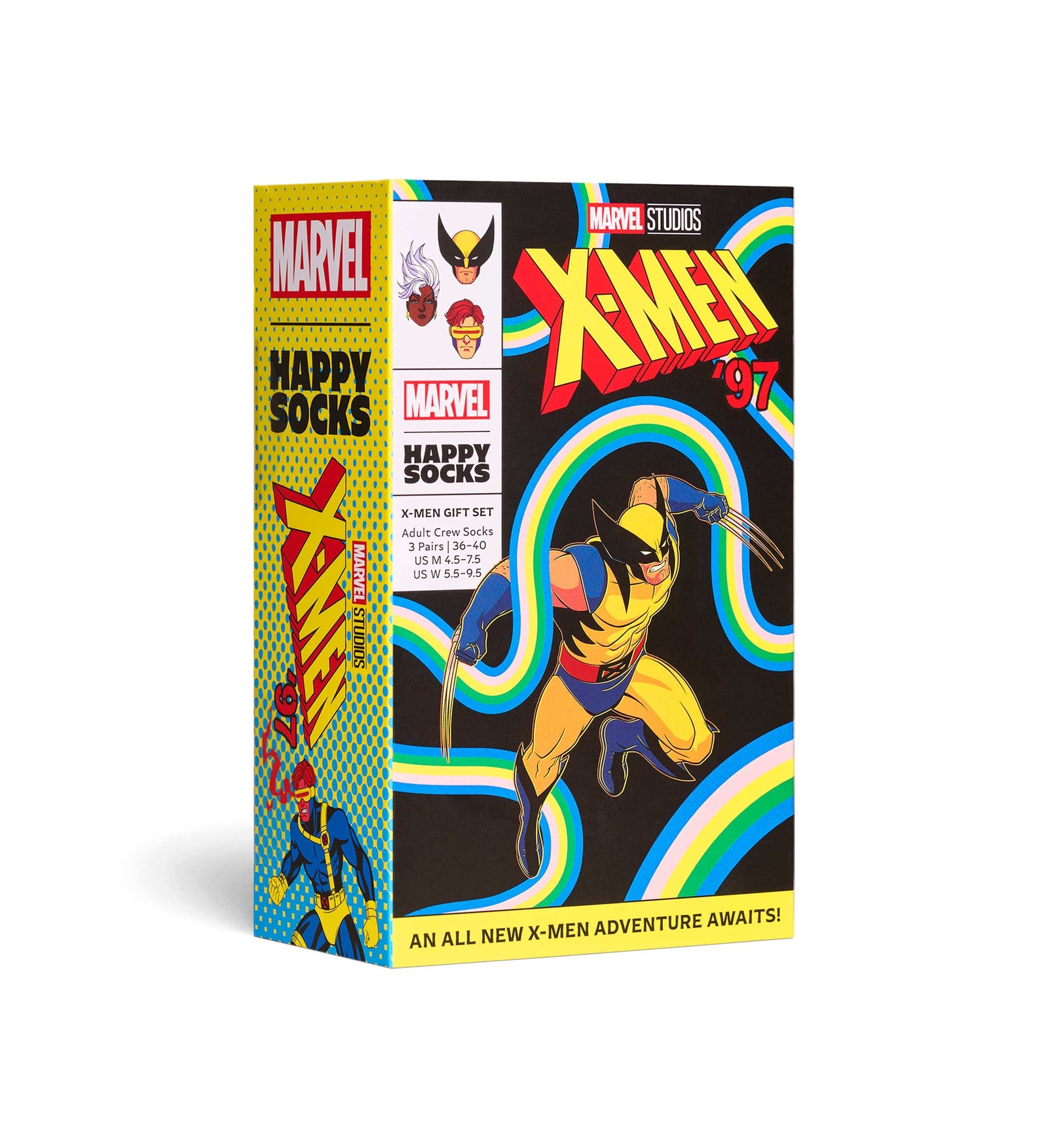 happy socks calze Marvel Collector S 9 Pack Gift Set