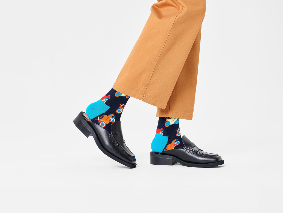 happy socks calze Motorbike Sock