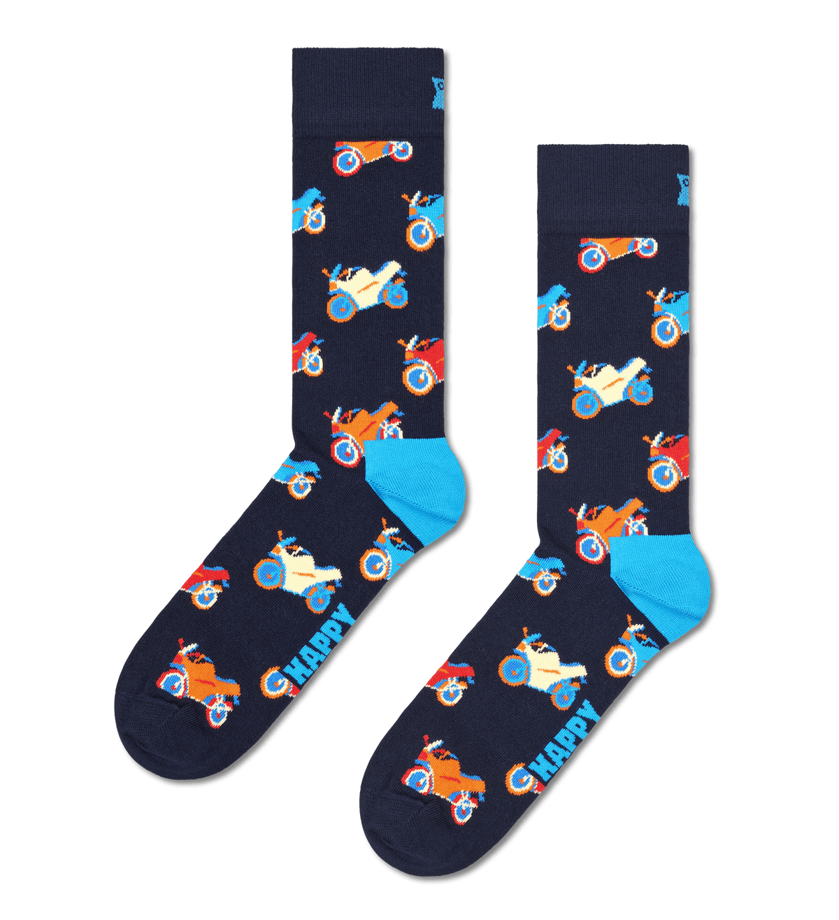 happy socks calze Motorbike Sock