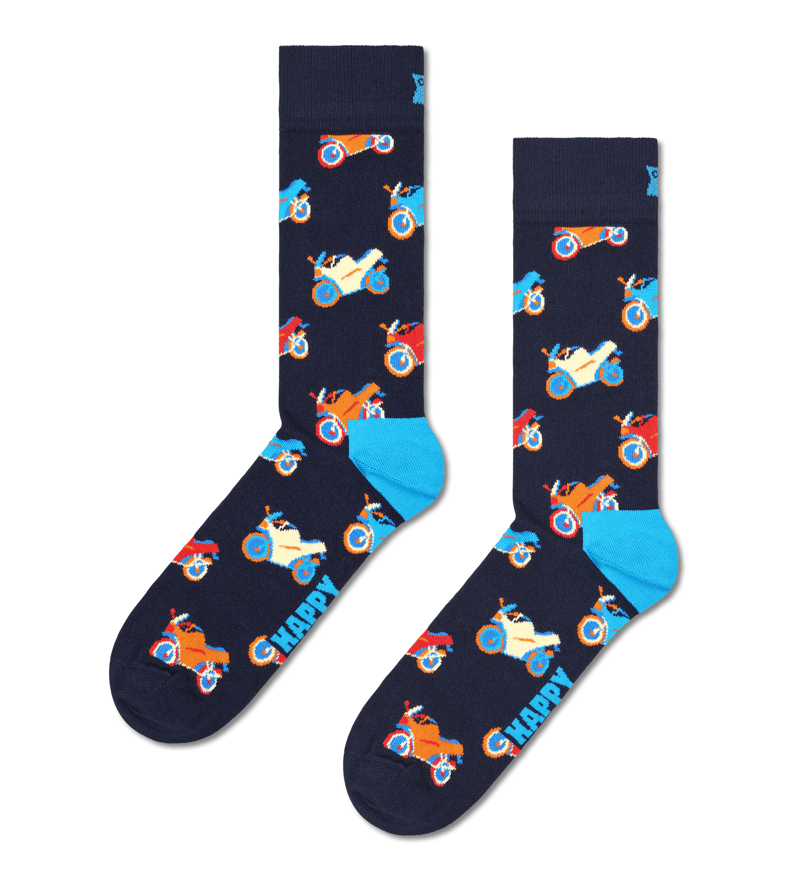 happy socks calze Motorbike Sock