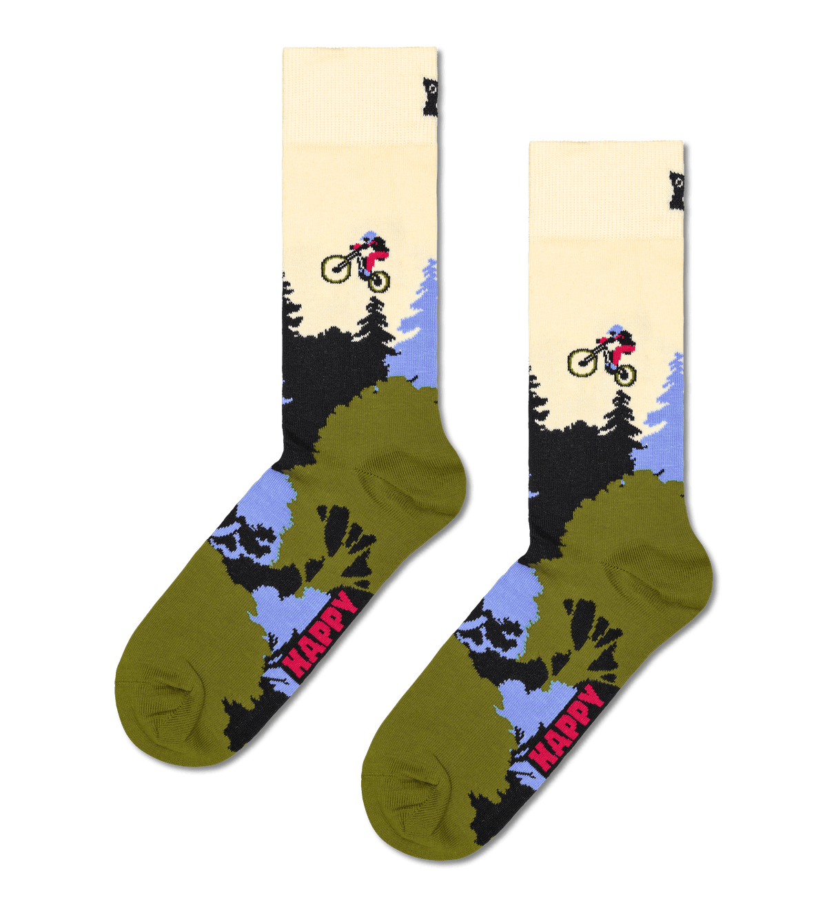happy socks calze Mountain Bike Sock