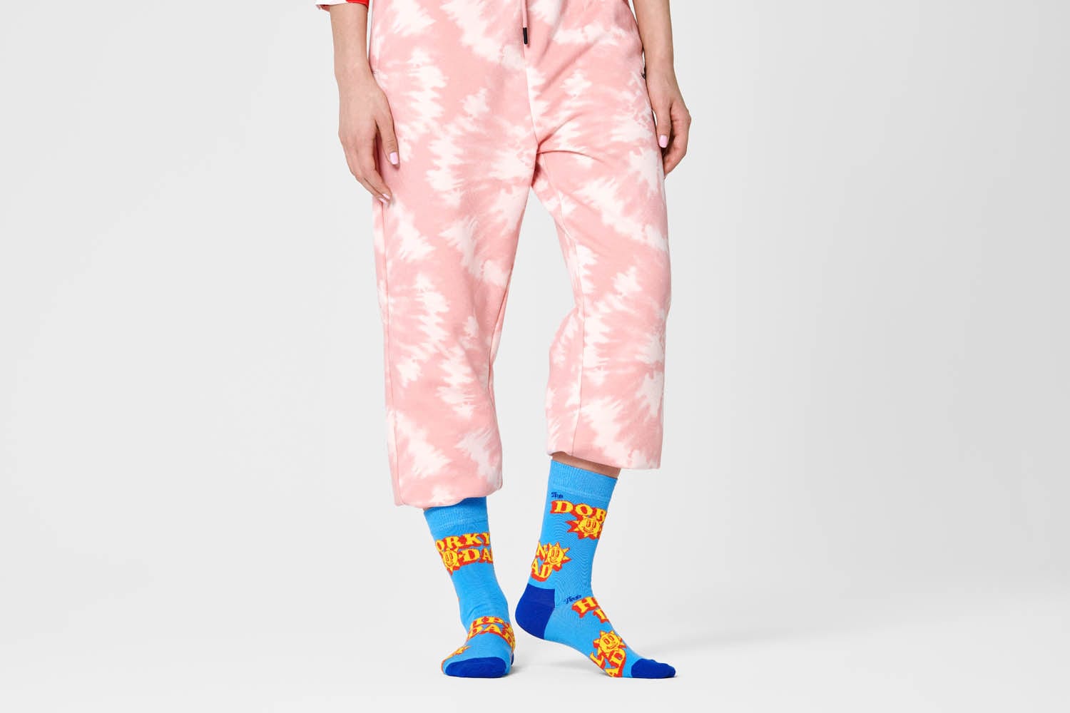 happy socks calze NUMBER ONE DAD SOCK