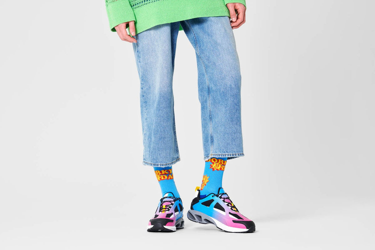 happy socks calze NUMBER ONE DAD SOCK