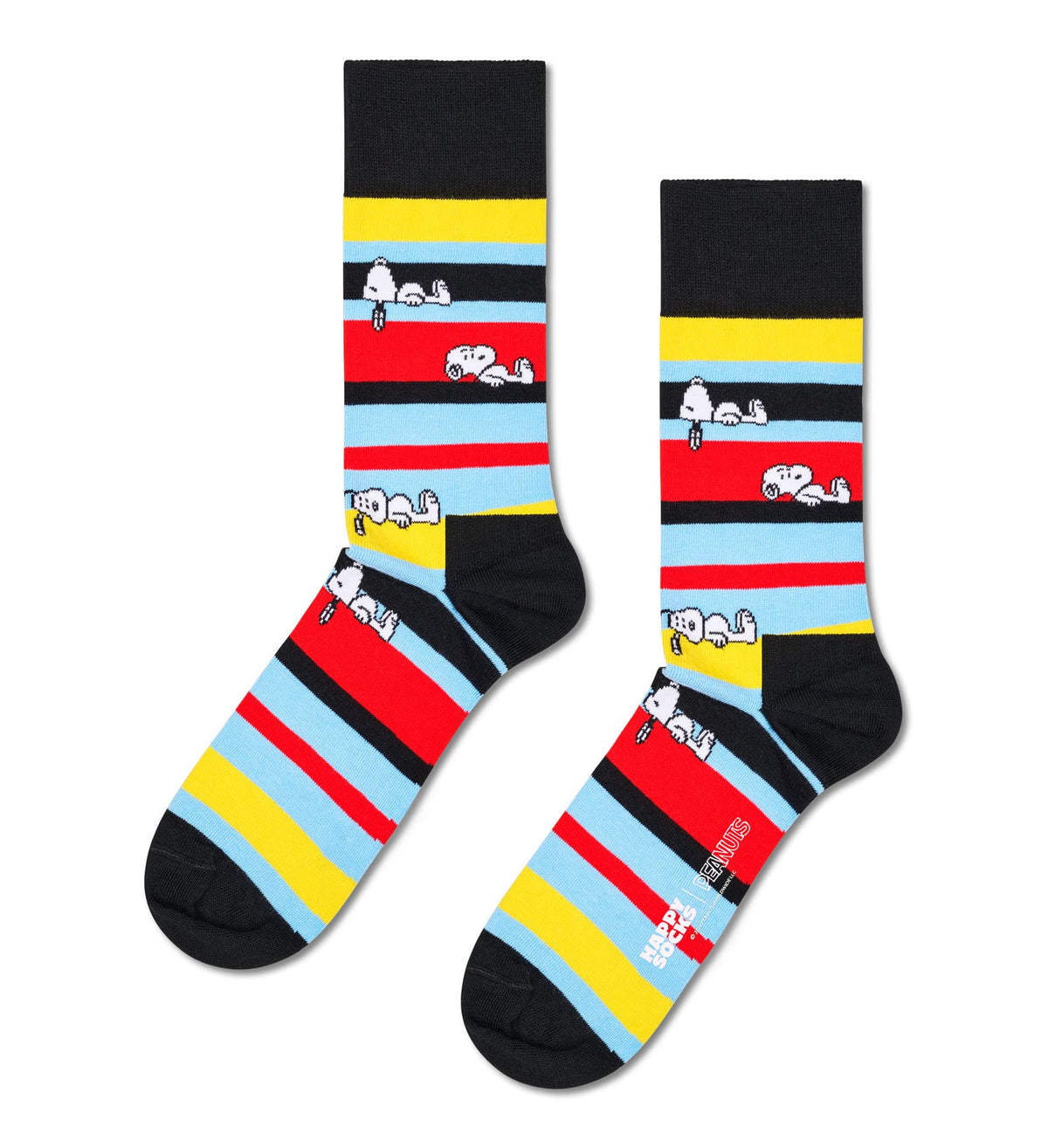 happy socks calze Peanuts Snoopy Stripe Sock