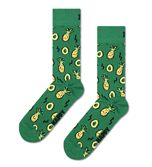 happy socks PINEAPPLE SOCK GREEN foto 1