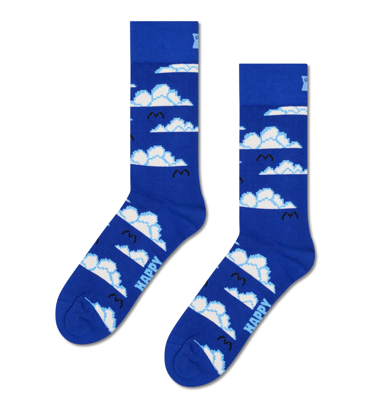 happy socks calze Pixelated Cloud Sock